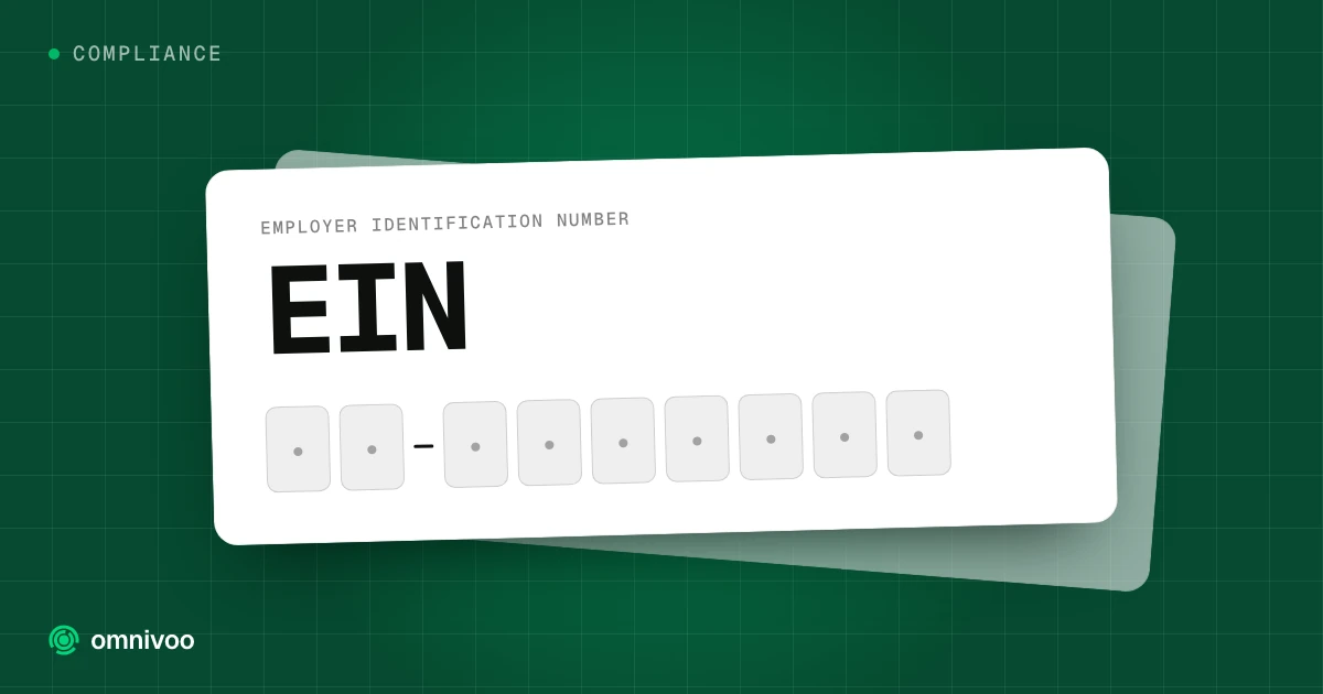 EIN, Employer Identification Number, shown as its 9-character format