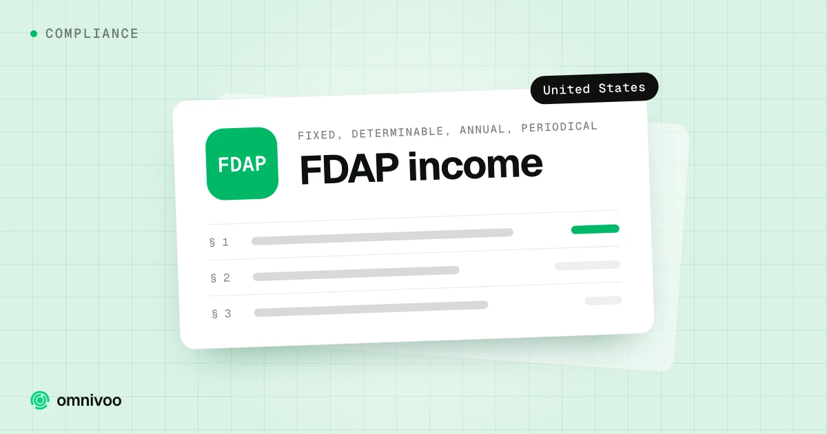 FDAP income, Fixed, determinable, annual, periodical (United States)