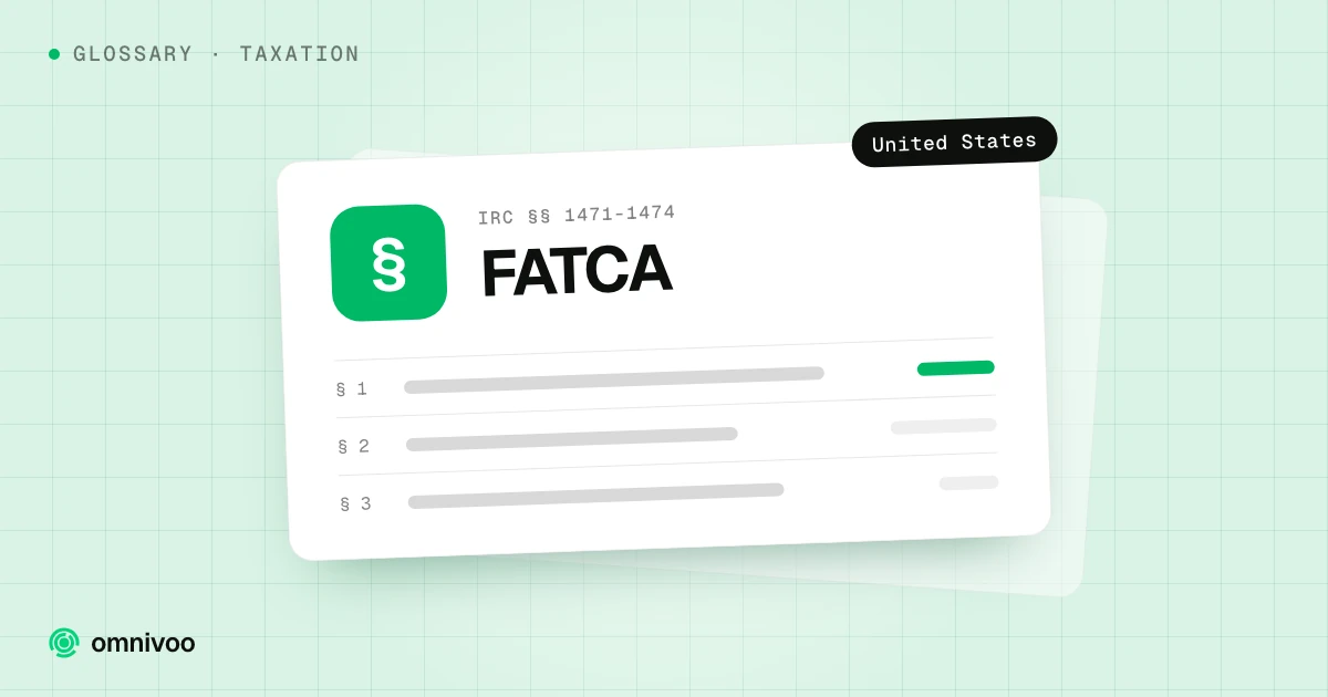 FATCA, IRC §§ 1471-1474 (United States)