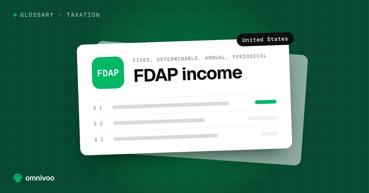 FDAP income, Fixed, determinable, annual, periodical (United States)