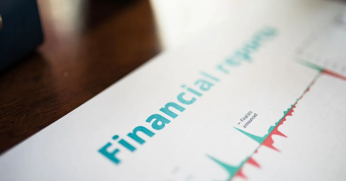 Financial report reviewing a full and final settlement