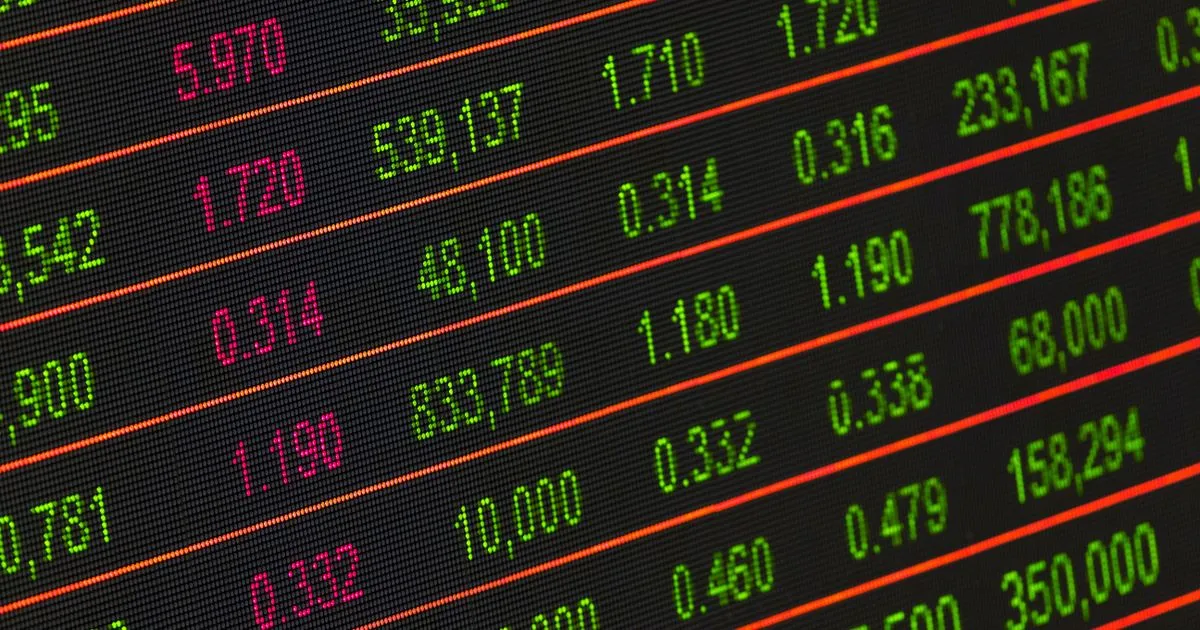 Currency trading screen showing bid and ask quotes for major currency pairs