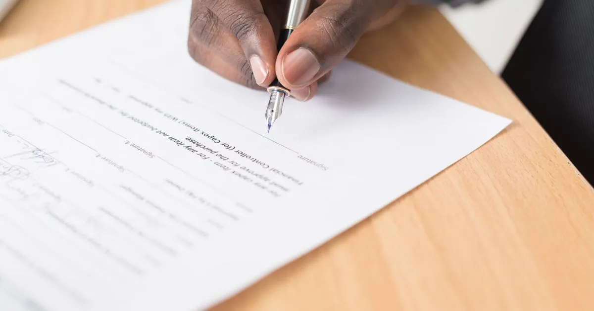 Worker classification review on a desk