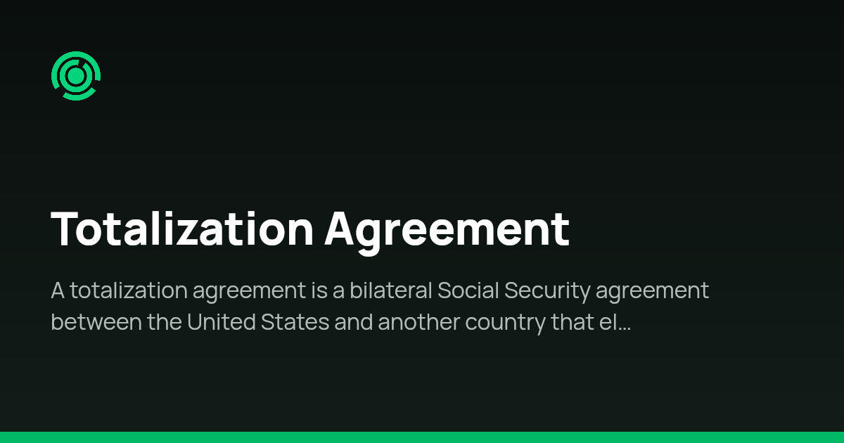 Totalization Agreement | Omnivoo